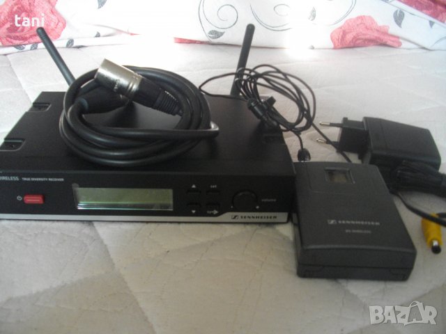 Сеннхайзер предавател и приемник ЕМ10 548-572мхз