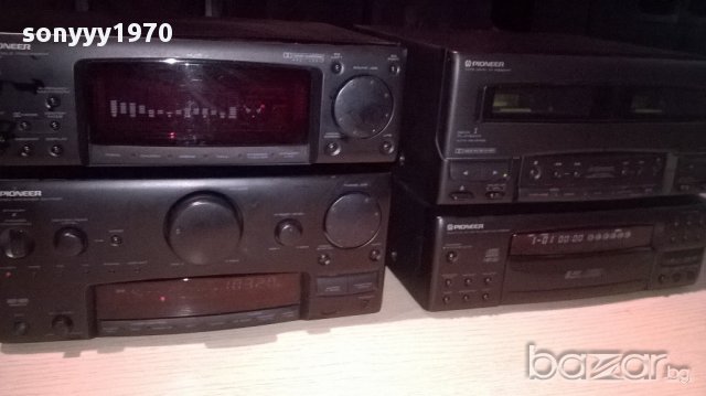 pioneer tuner+cd 6 disc+deck 2-made in japan-внос швеицария, снимка 6 - Ресийвъри, усилватели, смесителни пултове - 12276812