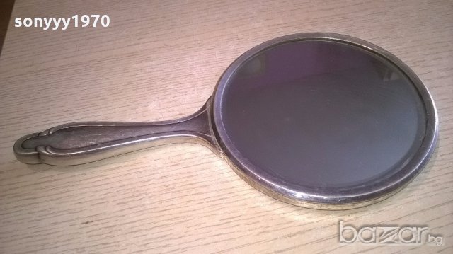 АНТИКА-Ретро огледало-метално-27х14см-внос швеицария, снимка 9 - Антикварни и старинни предмети - 18474771