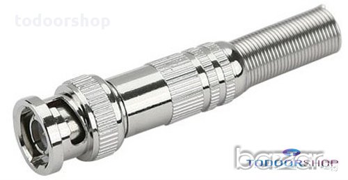 Конектор за коаксиален кабел BNC с винт