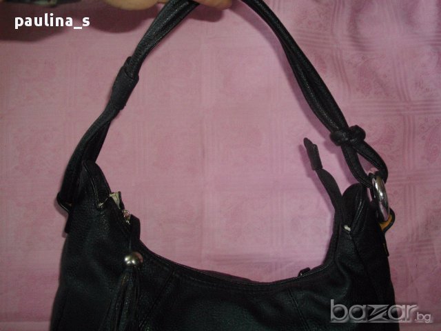 Черна чанта  реплика "GEOSS" на "Guess", снимка 6 - Чанти - 14359803