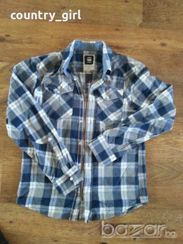G-star Arizona Elijah shirt - страхотна мъжка риза, снимка 2 - Ризи - 19330134