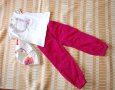 Джинси Name It с подарък блузка и шапка, снимка 1 - Детски Блузи и туники - 16699481