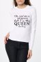 Дамски топ QUEEN PRINCESS с PLEIN принт! Поръчай модел С ТВОЯ СНИМКА!, снимка 2