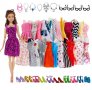 Сет 30 части рокли рокля и аксесоари за кукла Барби играчки, снимка 4