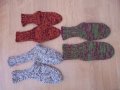 Вълнени чорапи и терлици домашно плетени от 100 % истинска вълна, снимка 7