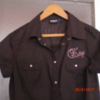 продавам дамска блуза с къс ръкав-внос от Германия, снимка 5 - Блузи с дълъг ръкав и пуловери - 19399353