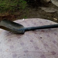 Старинна лопата,лопатка, снимка 2 - Градински инструменти - 20779033