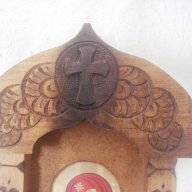 Стар дървен иконостас, снимка 2 - Антикварни и старинни предмети - 14776478