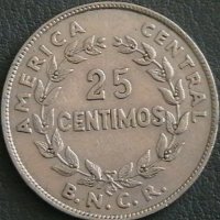 25 центимо 1948, Коста Рика, снимка 1 - Нумизматика и бонистика - 24889110