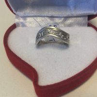 Сребърен пръстен-1,94гр/925, снимка 2 - Пръстени - 23750597