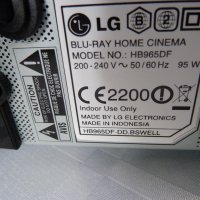 LG HB965DF ресийвър с BLUERAY, снимка 12 - Ресийвъри, усилватели, смесителни пултове - 25979575