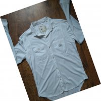 Diesel - страхотна мъжка памучна риза, снимка 8 - Ризи - 25269015