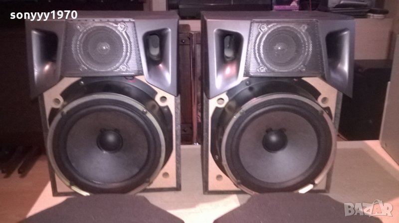 sharp cp-c440h 2x100w/6ohm-2бр тонколони-внос швеицария, снимка 1