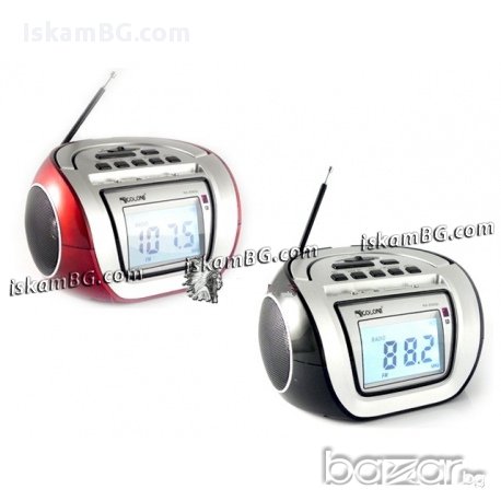 Музикална уредба с дисплей + радио и функция караоке, снимка 1