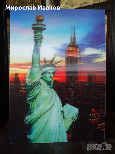 Статуята на Свободата , Америка - триизмерно пано, снимка 1