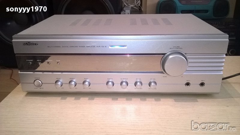 mc voice karaoke power amplifier-внос швеицария, снимка 1