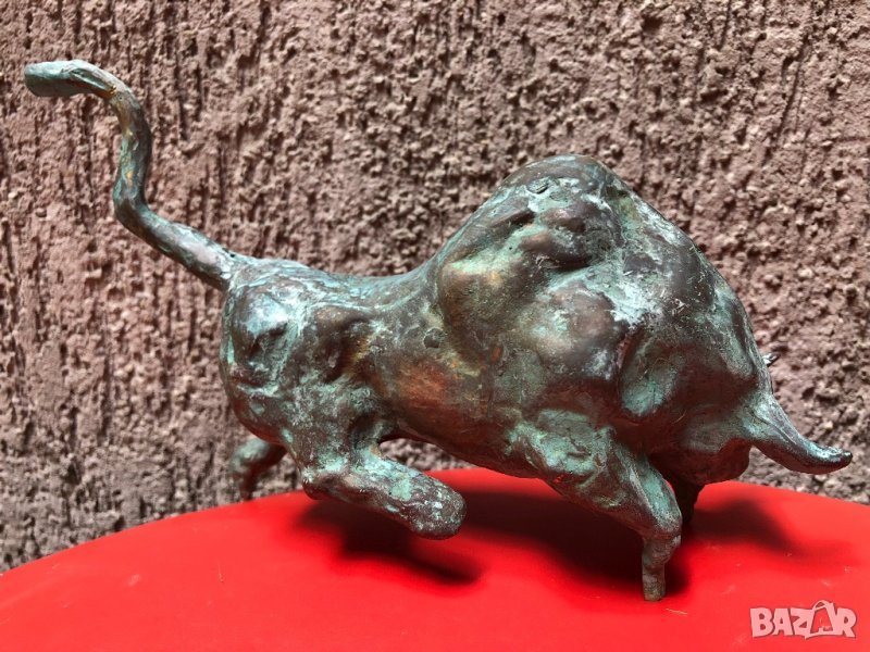 Пластика бик/бронз, снимка 1