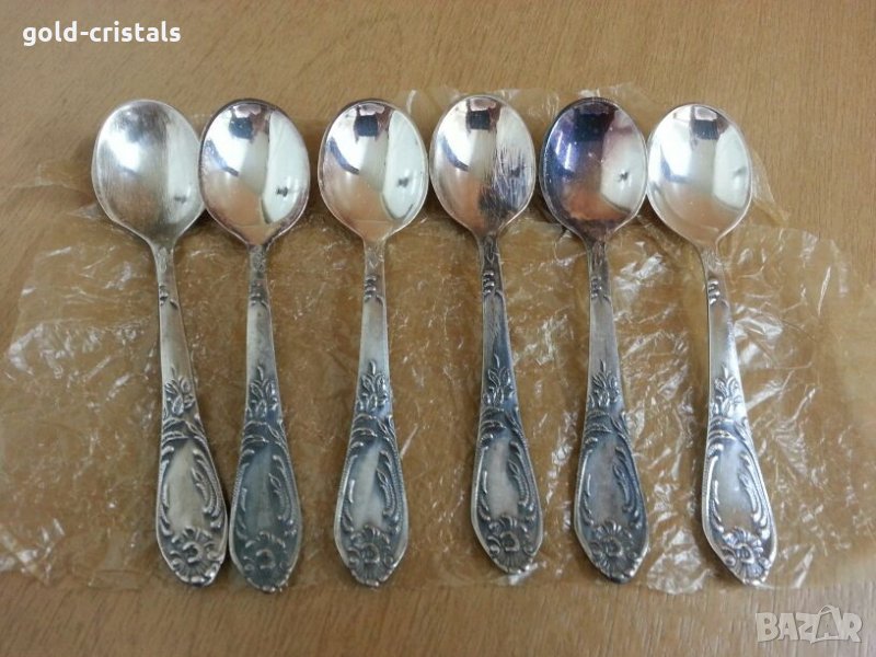 комплект руски кафени лъжички мнц, снимка 1