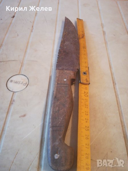 Стар голям нож - 7558, снимка 1