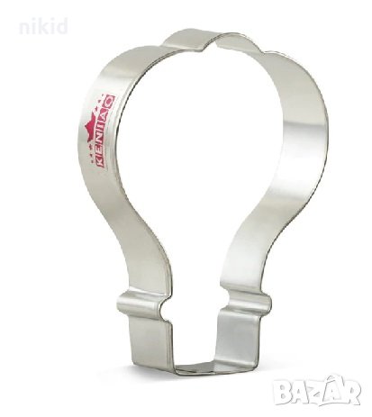 Голям въздушен аеро балон парашут метална форма резец за сладки бисквитки бисквити фондан, снимка 1