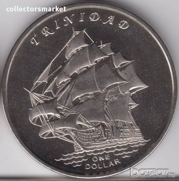 1 долар 2014, Гилбъртови острови(Trinidad), снимка 1