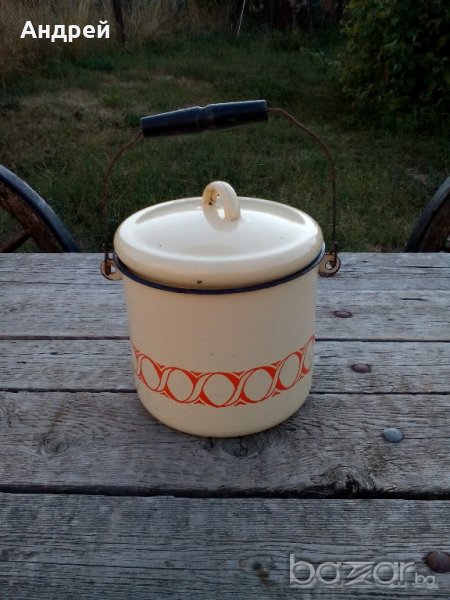 Емайлирана котленка, снимка 1