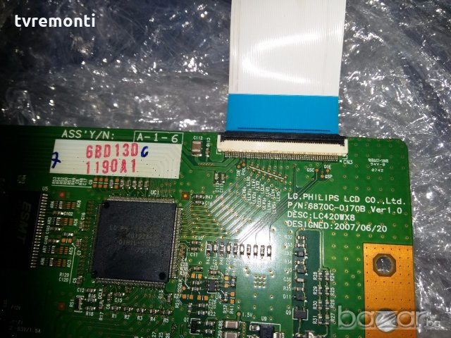 T-Con Board 6870C-0170B, снимка 2 - Части и Платки - 19099587