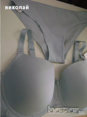 Lemax луксозен сутиен светло синьо 85C,90C,95С,90D,85E,85F, снимка 3 - Бельо - 13524213