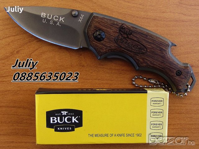  Buck X44 / X48 / X74 - малък сгъваем нож, снимка 8 - Ножове - 15687270