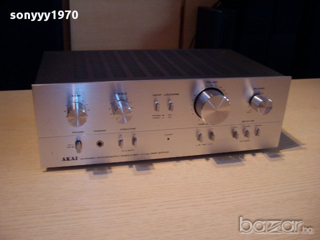 akai am-2250 stereo amplifier made in japan-внос швеицария, снимка 7 - Ресийвъри, усилватели, смесителни пултове - 11989284