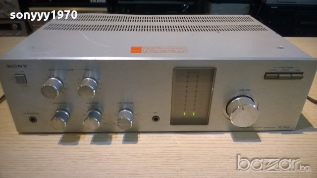 sony ta-333 integrated amplifier-180w-made in taiwan-внос швеицария, снимка 9 - Ресийвъри, усилватели, смесителни пултове - 10352710