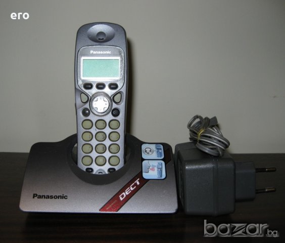 Стационарен DECT телефон PANASONIC KX-TC450GRM, снимка 1 - Стационарни телефони и факсове - 19763377