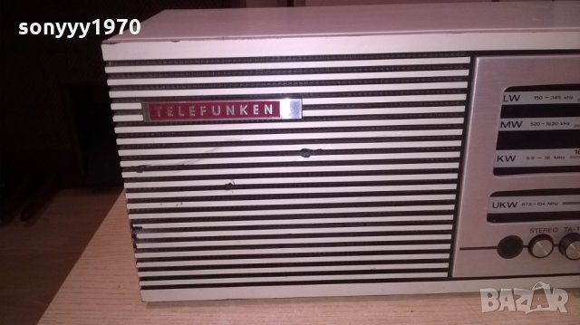 telefunken andante 101 stereo receiver-made in germany, снимка 12 - Ресийвъри, усилватели, смесителни пултове - 22321634