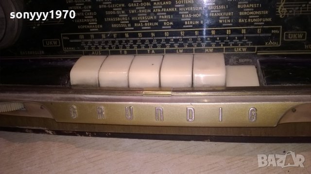 grundig 3d-tube receiver-west germany-внос швеицария, снимка 15 - Ресийвъри, усилватели, смесителни пултове - 22123511