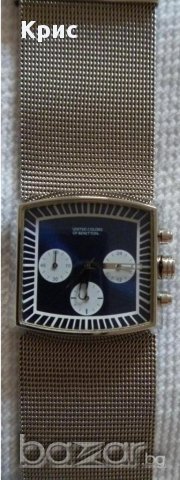 Нов! Ръчен часовник Бенетон UNITED COLORS OF BENЕTTON 7451902025 Хронограф Chronograph, снимка 13 - Мъжки - 12792320