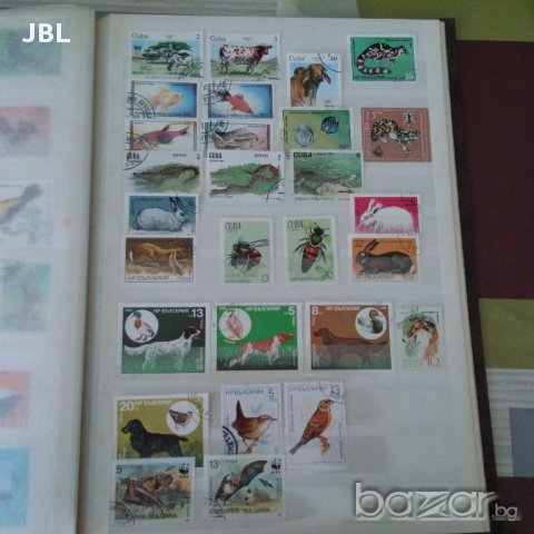 Класьор с пощенски марки филателия 414 броя 16 страници за колекционери , снимка 12 - Филателия - 15131978