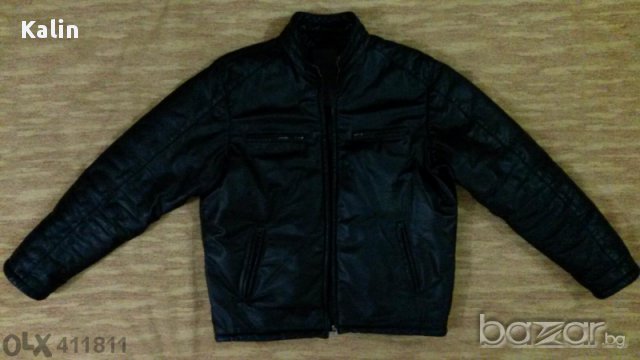 Екстравагантно кожено яке -Тележки бокс