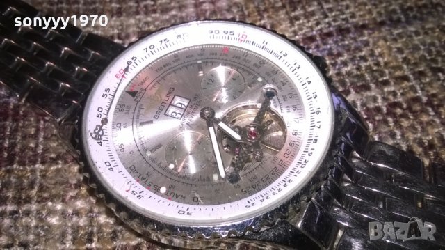 breitling chronometre navitimer-часовник-внос швеицария, снимка 2 - Мъжки - 24943245