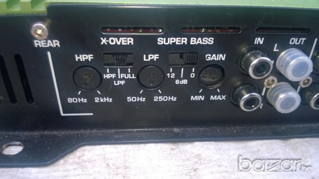 rave land-green force-1000watts4/3/2chanel amplifier, снимка 16 - Ресийвъри, усилватели, смесителни пултове - 9655204