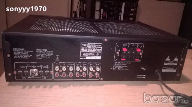 pioneer sx-225-receiver made in japan 250w-внос швеицария, снимка 12 - Ресийвъри, усилватели, смесителни пултове - 18917170