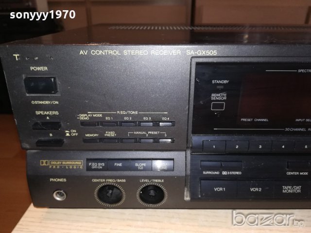 technics sa-gx505 receiver 620w made in japan-внос швеицария, снимка 10 - Ресийвъри, усилватели, смесителни пултове - 20288209