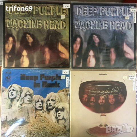 Грамофонни плочи на Deep Purple и Gillan, снимка 2 - Грамофонни плочи - 13835341