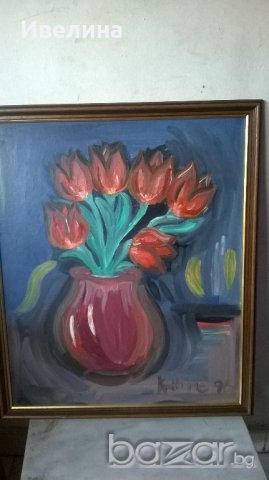 картина-цветя