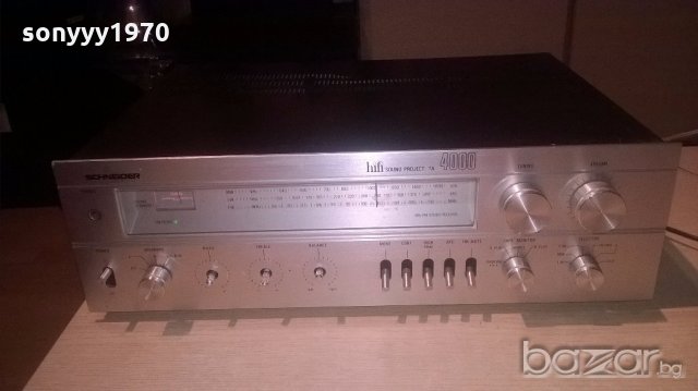 schneider ta4000 hi-fi receiver-made in japan-внос франция, снимка 13 - Ресийвъри, усилватели, смесителни пултове - 19434713