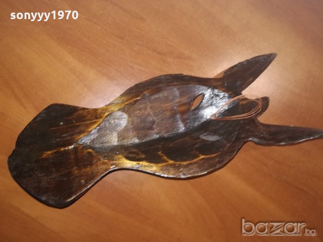 маска от дърво-зебра-31х13х6см-внос швеицария, снимка 11 - Колекции - 20997632