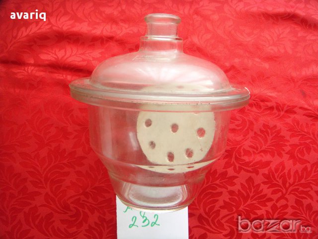 Лаборатона стъклария-Ексикатор, снимка 2 - Други стоки за дома - 13154919