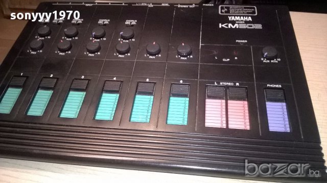 Yamaha km602 made in japan-mixer-внос швеицария, снимка 5 - Ресийвъри, усилватели, смесителни пултове - 16067255