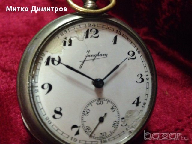 Junghans-мъжки джобен часовник, снимка 4 - Други - 11102989