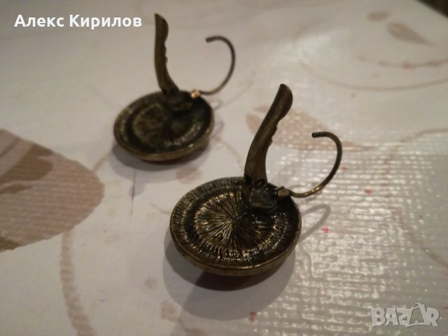 Ретро обици, снимка 3 - Бижутерийни комплекти - 24933342